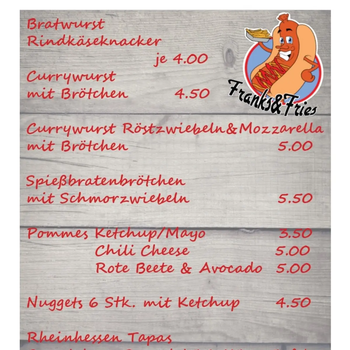 Speisekarte photo 1