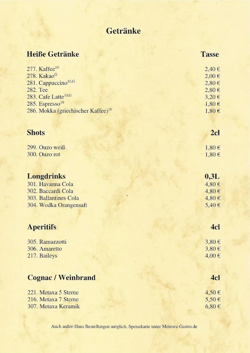 Speisekarte photo 9