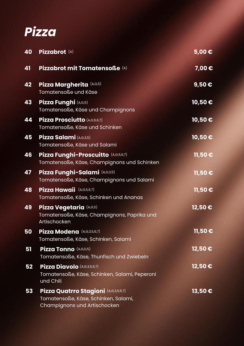 Speisekarte photo 1