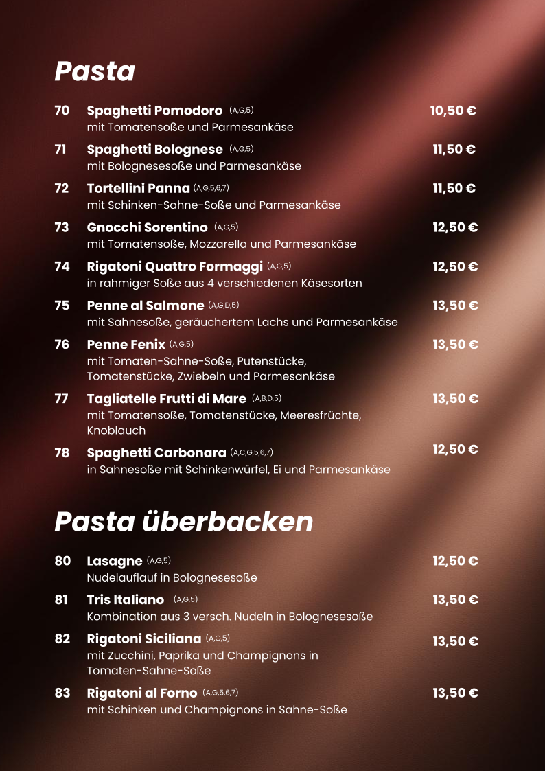 Speisekarte photo 5