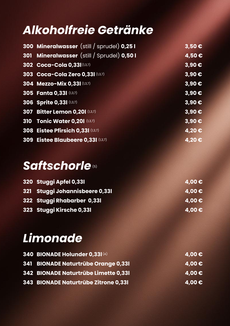 Speisekarte photo 6