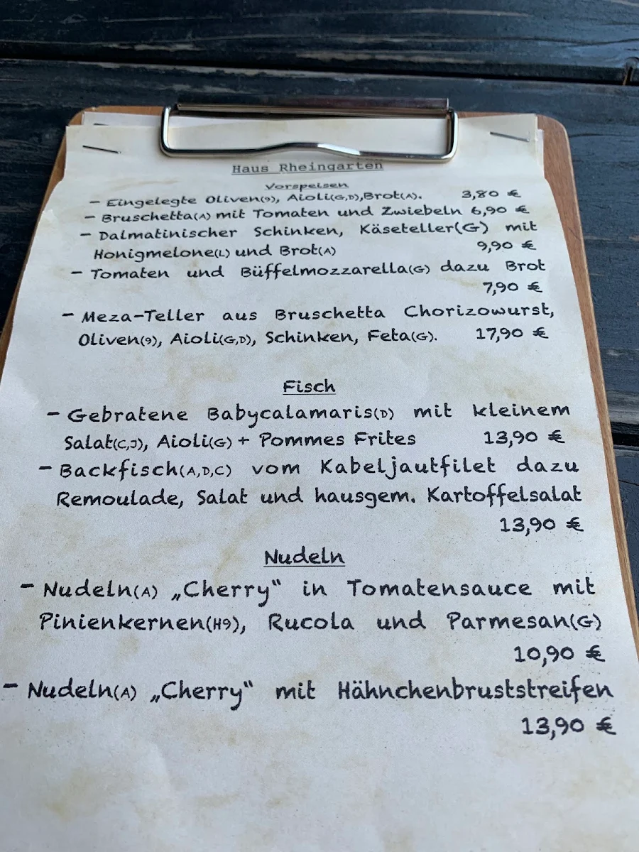 Speisekarte photo 3