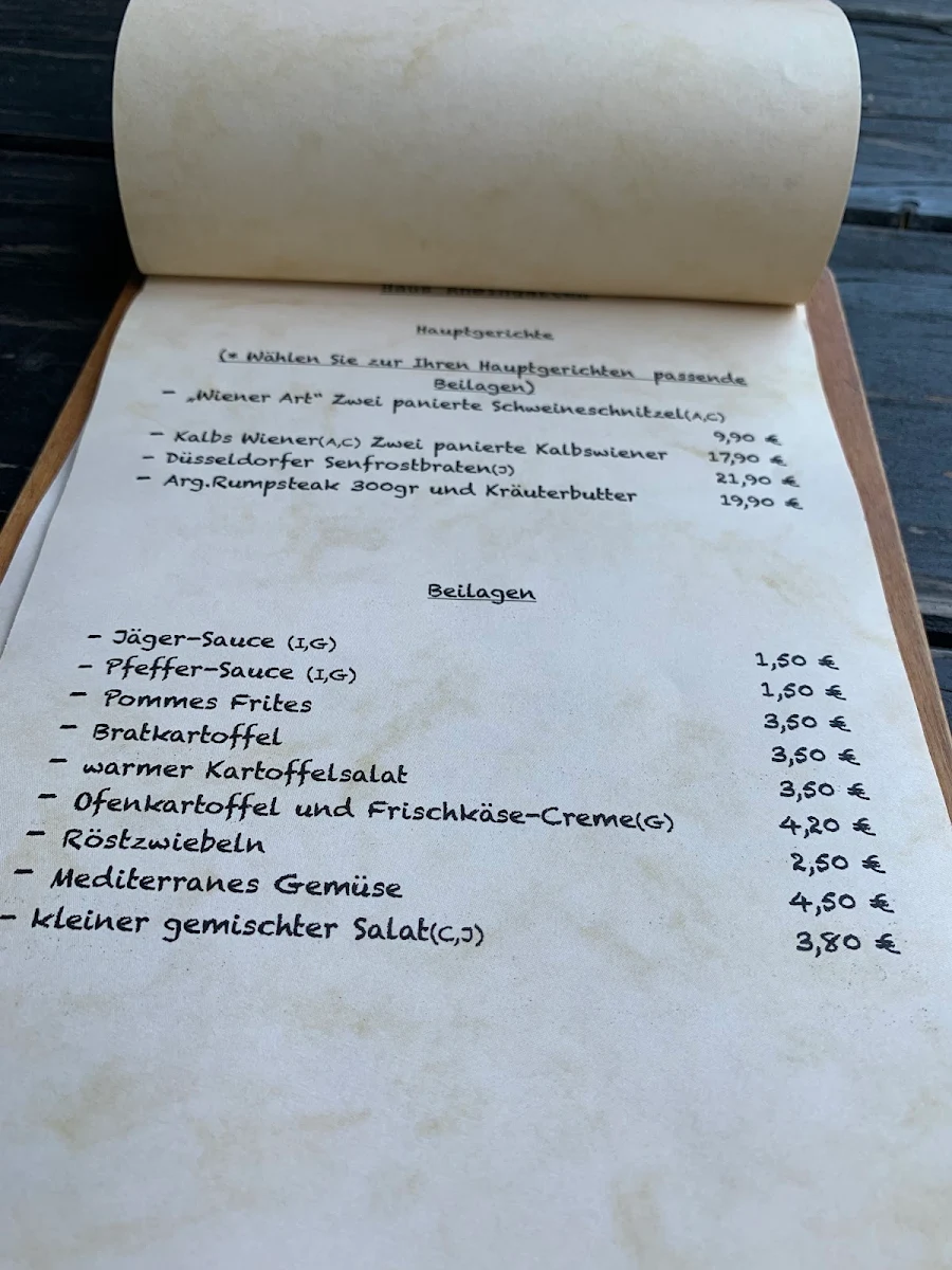 Speisekarte photo 4