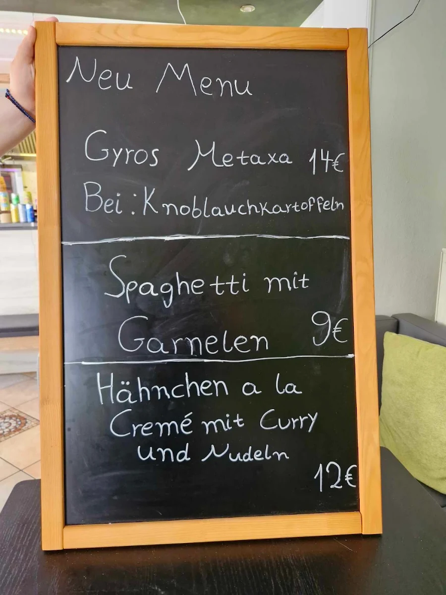 Speisekarte, Nik the Greek