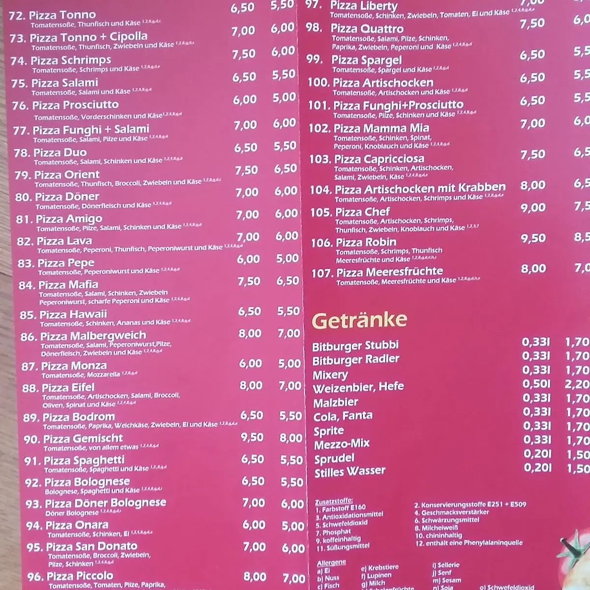 Speisekarte photo 4