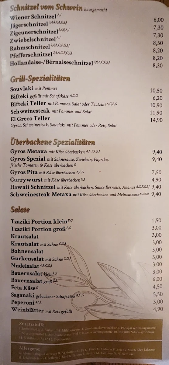 Speisekarte photo 1