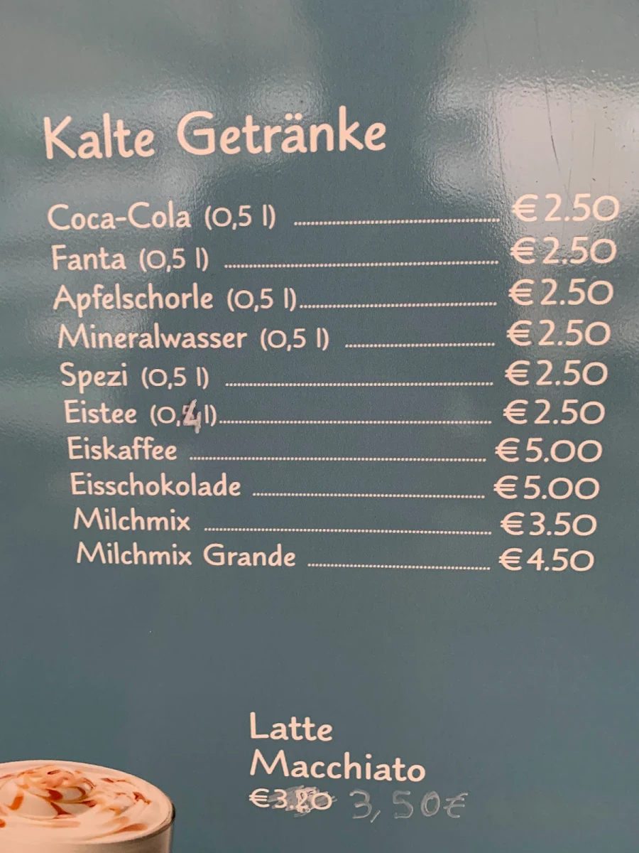 Speisekarte photo 1