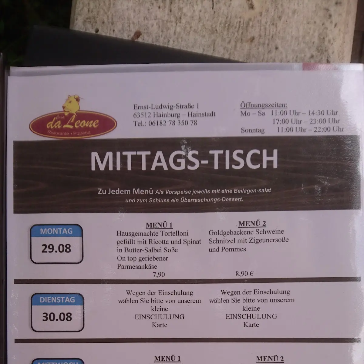 Speisekarte photo 9