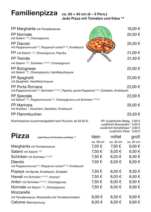 Speisekarte photo 5
