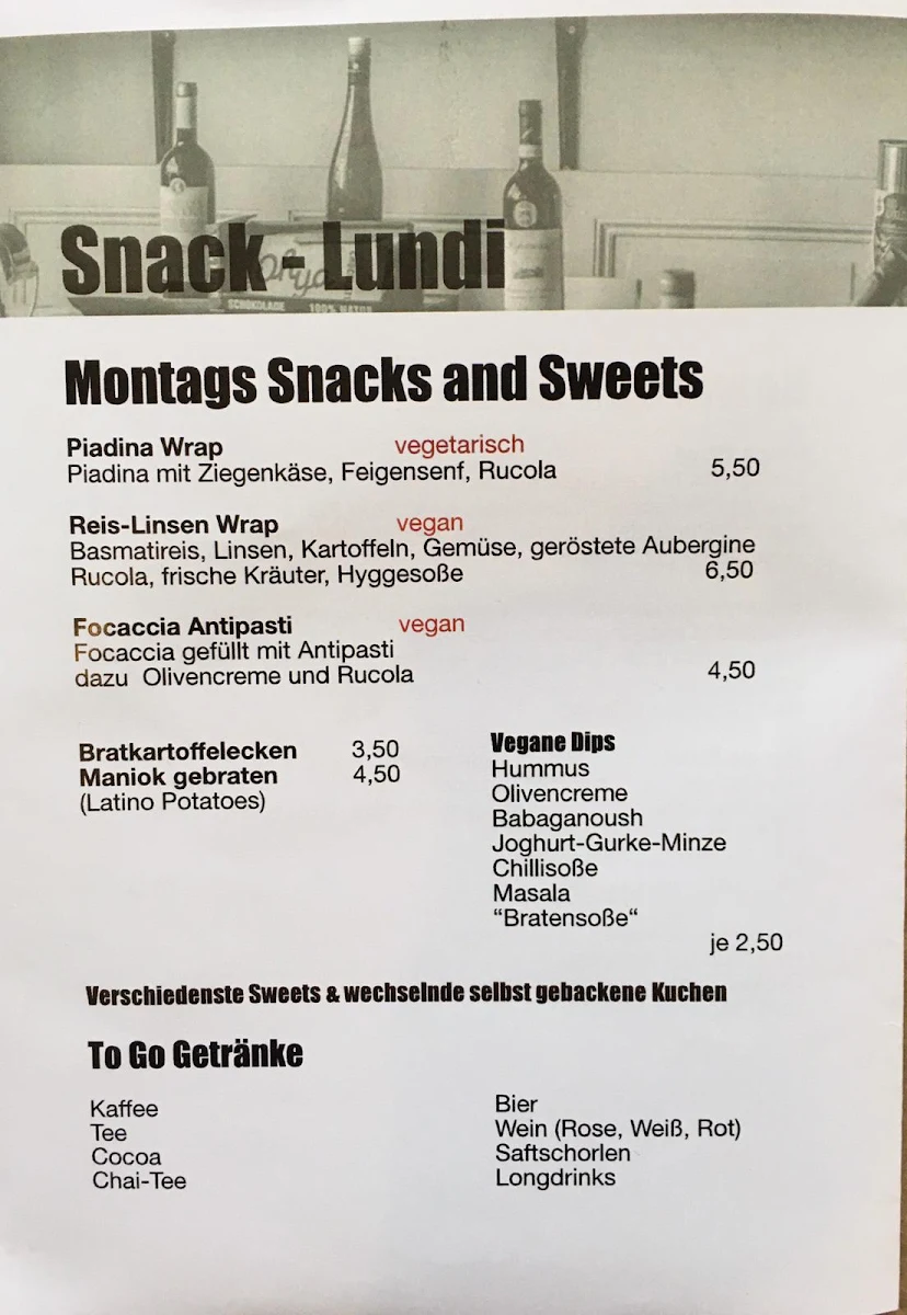 Speisekarte photo 2