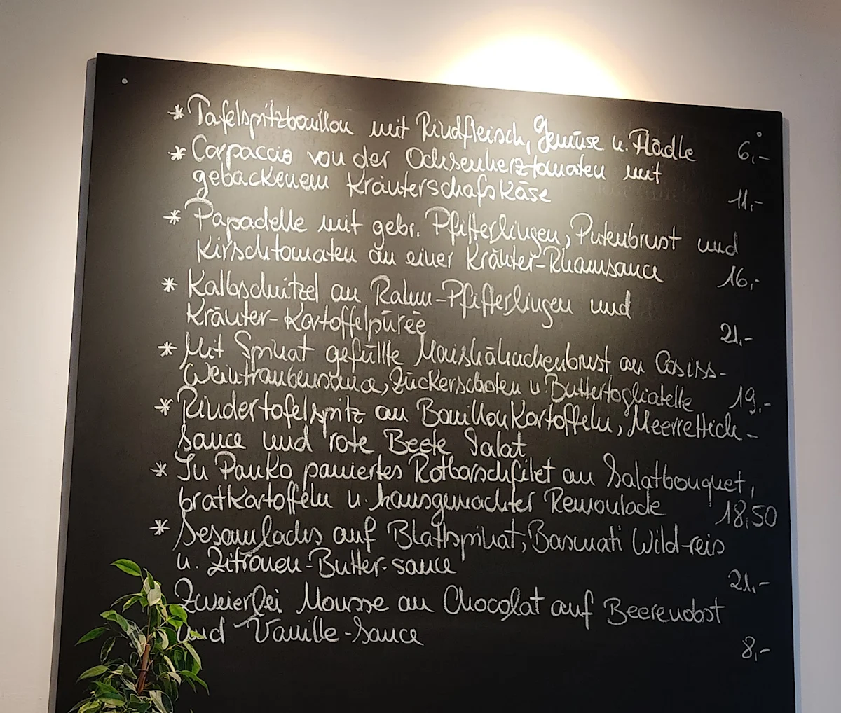 Speisekarte photo 5