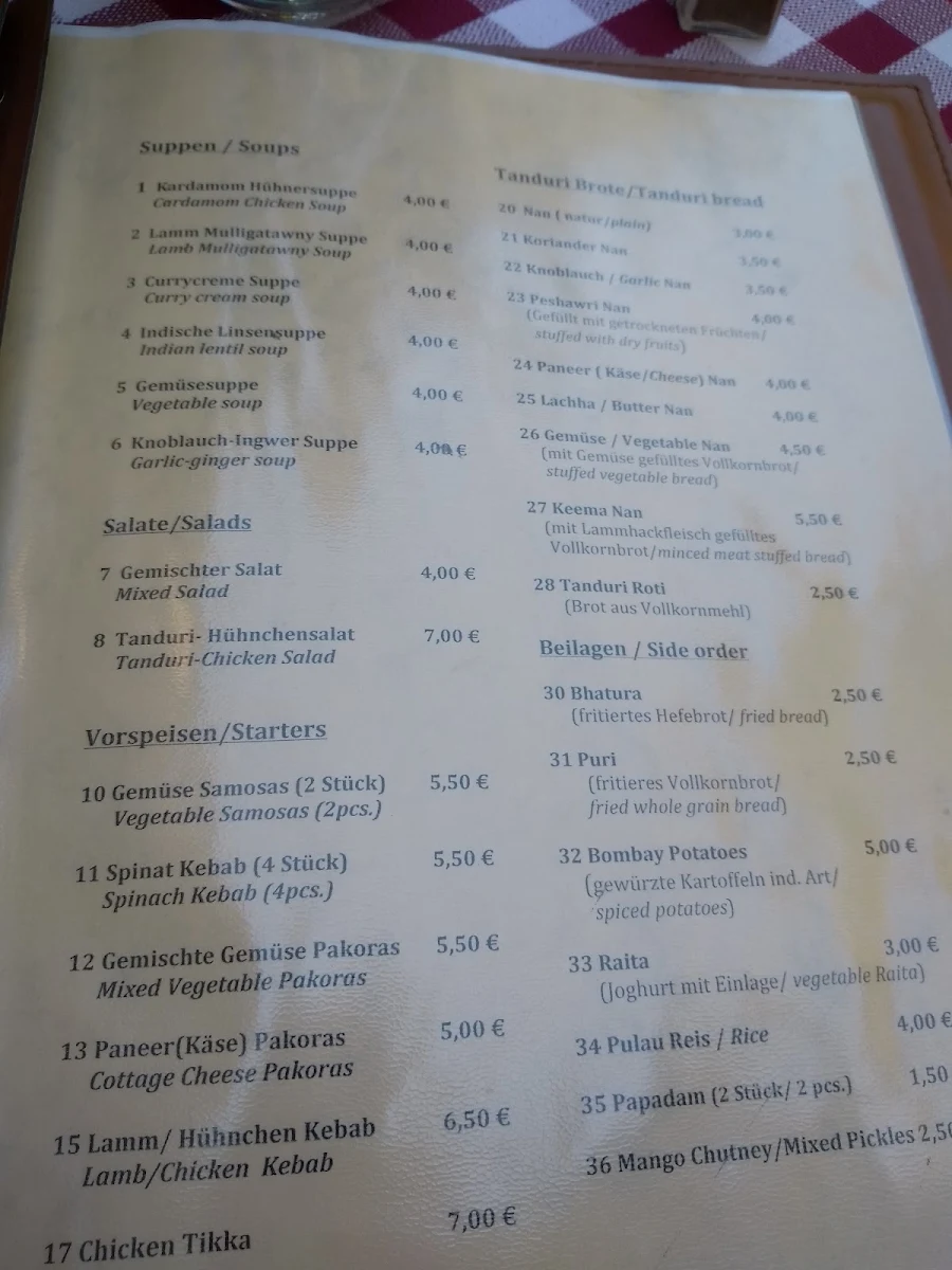 Speisekarte photo 7