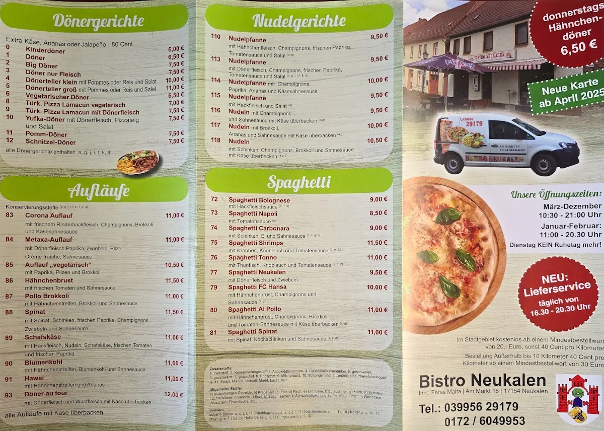 Speisekarte photo 2