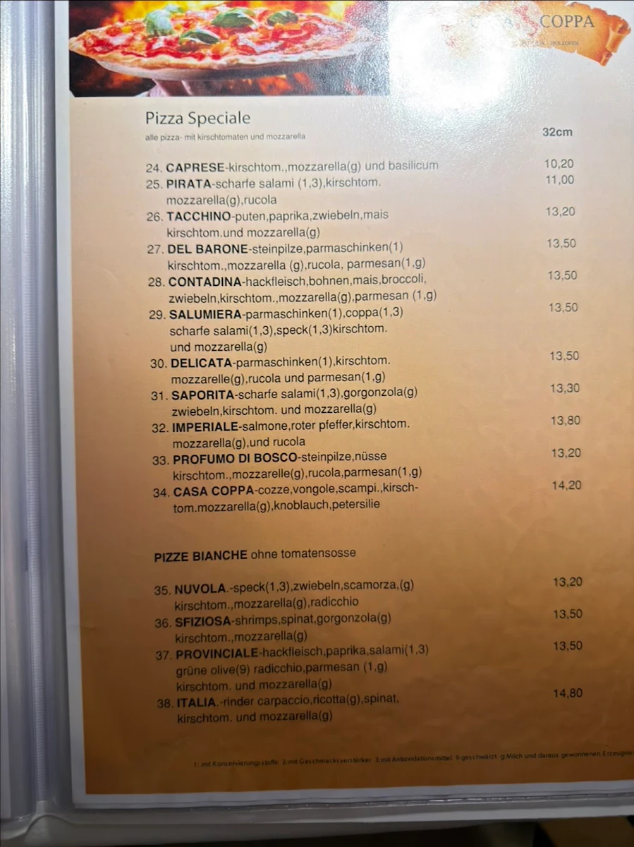 Speisekarte photo 2