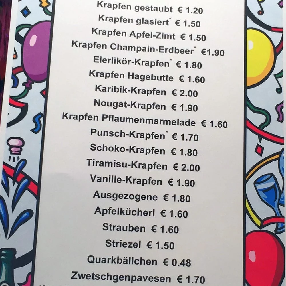 Speisekarte photo 1
