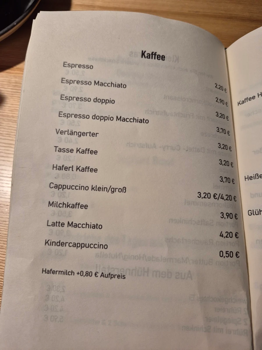 Speisekarte photo 7