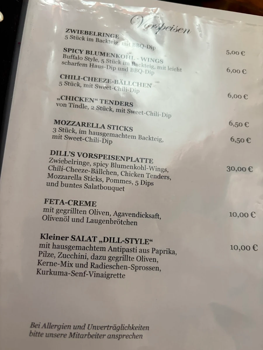 Speisekarte photo 1