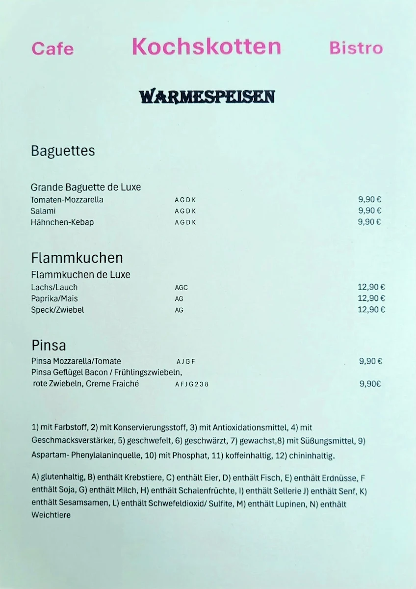 Speisekarte photo 1