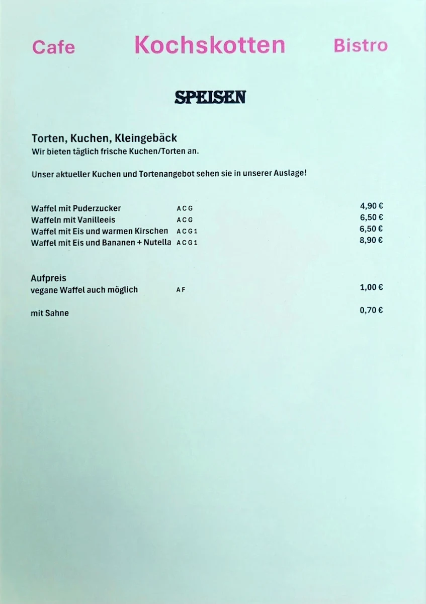 Speisekarte photo 3