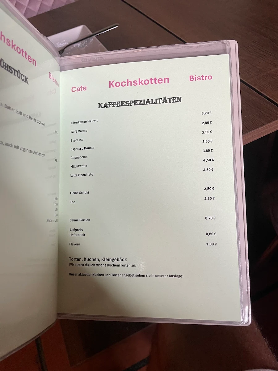 Speisekarte photo 4