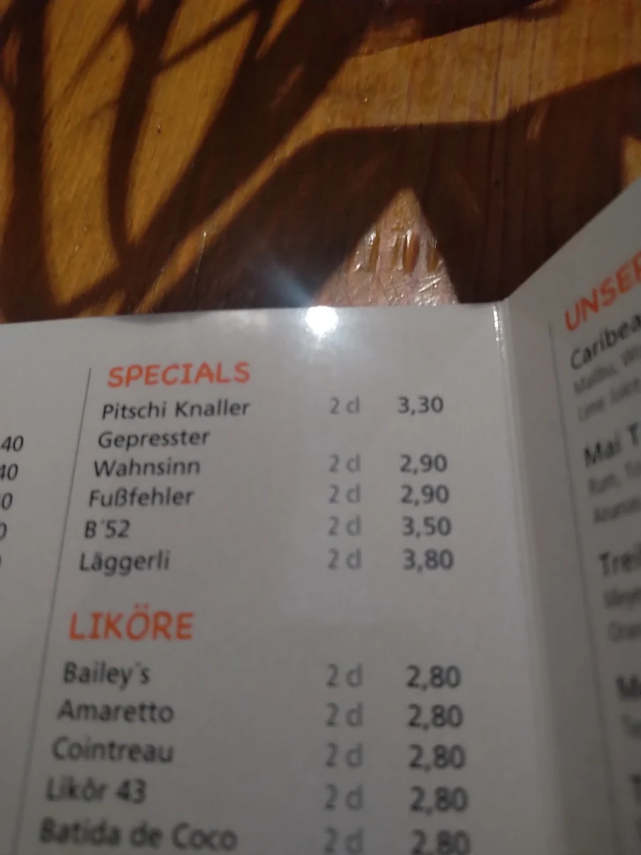 Speisekarte photo 3