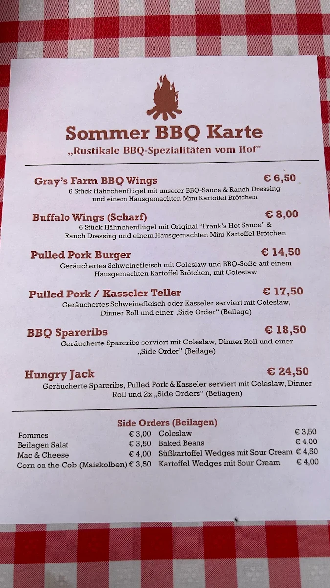 Speisekarte photo 2