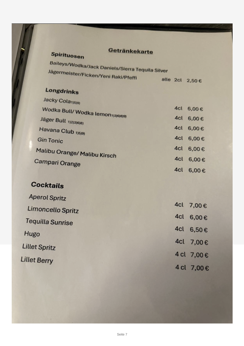 Speisekarte photo 7