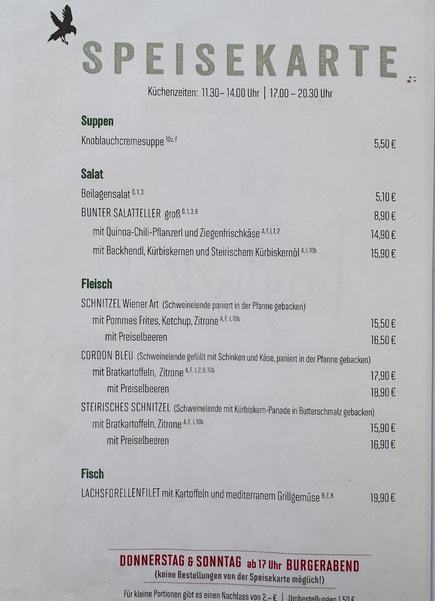 Speisekarte photo 5