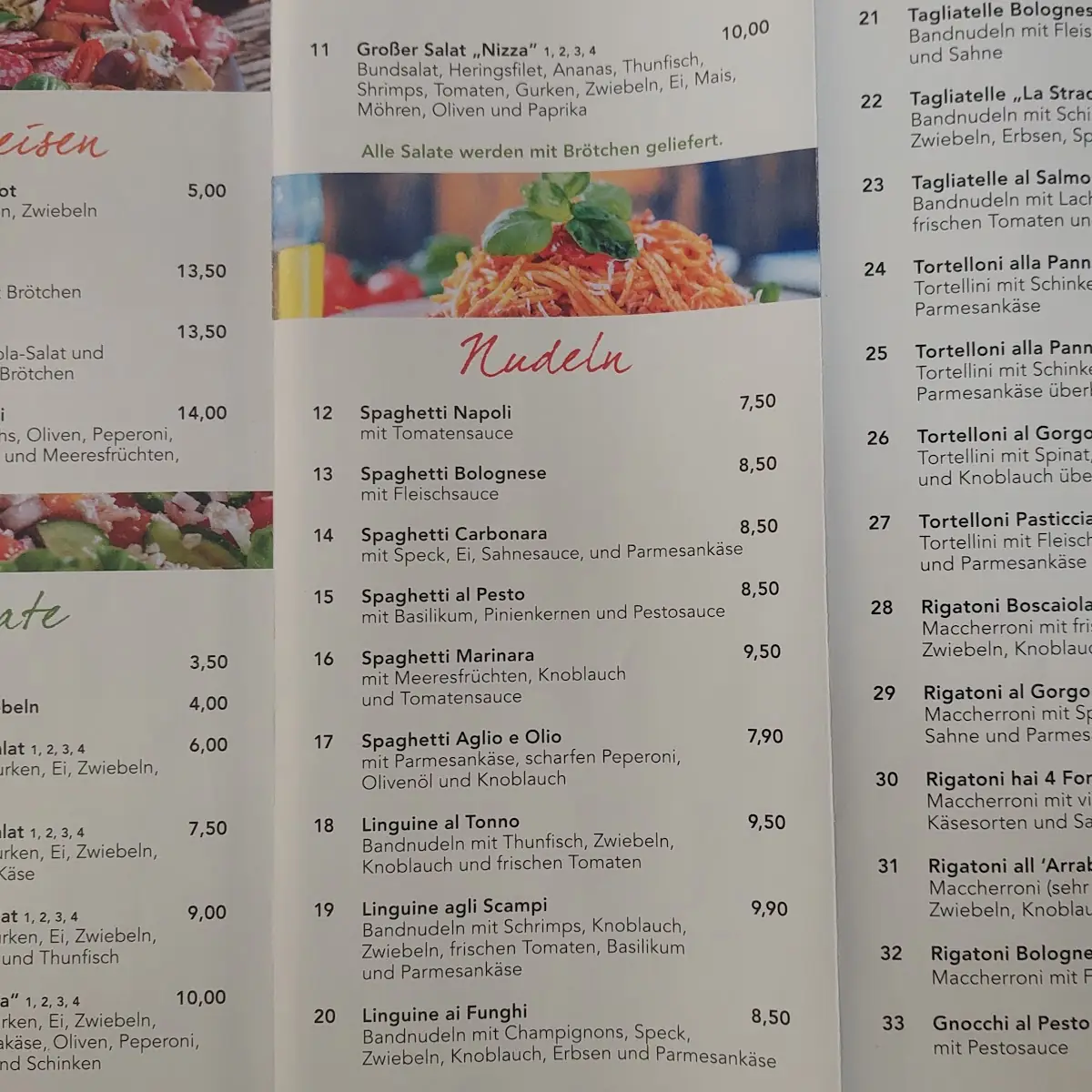 Speisekarte photo 7