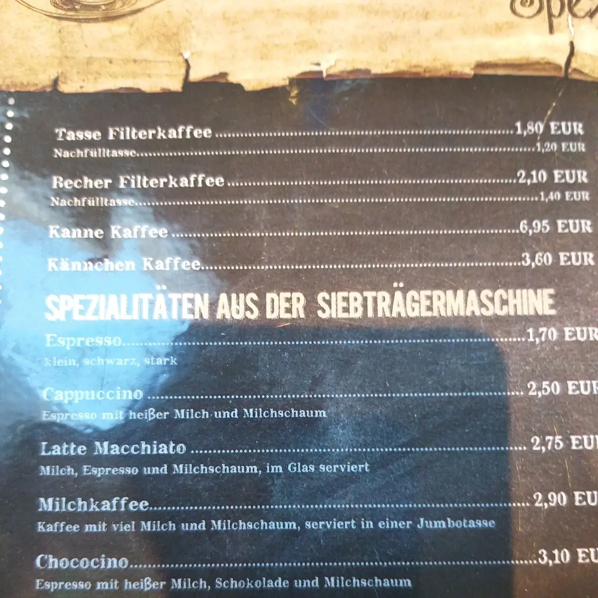 Speisekarte photo 3