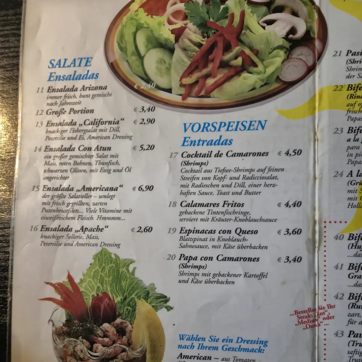Speisekarte photo 3