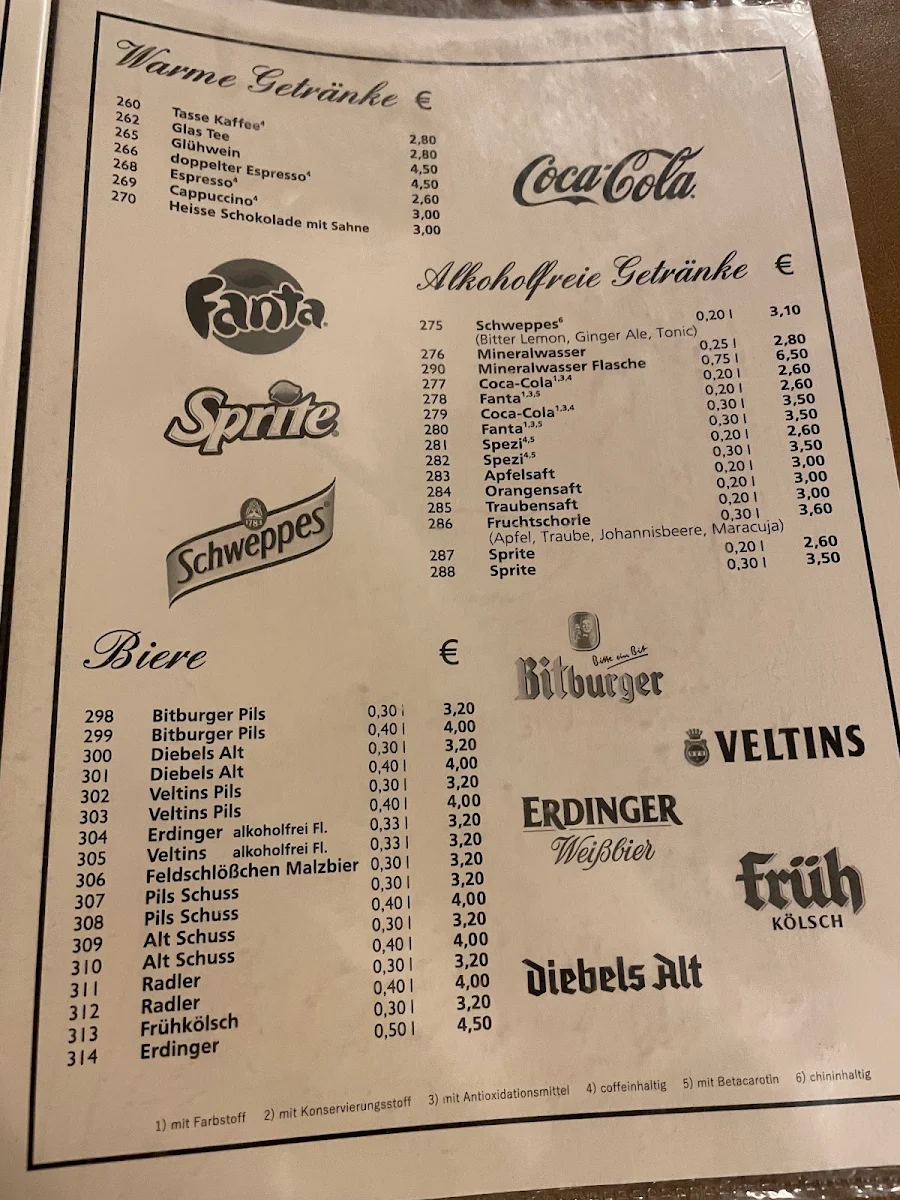 Speisekarte photo 1