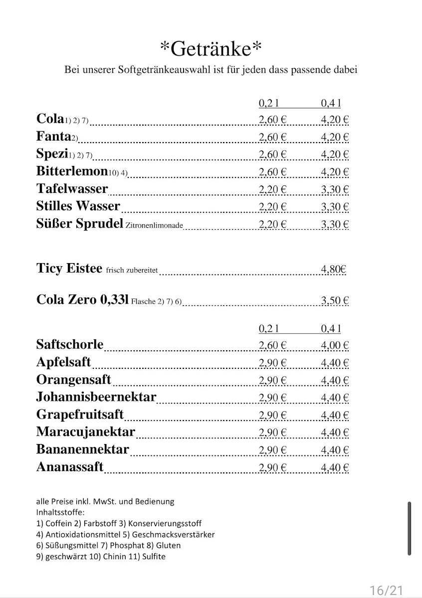 Speisekarte photo 1