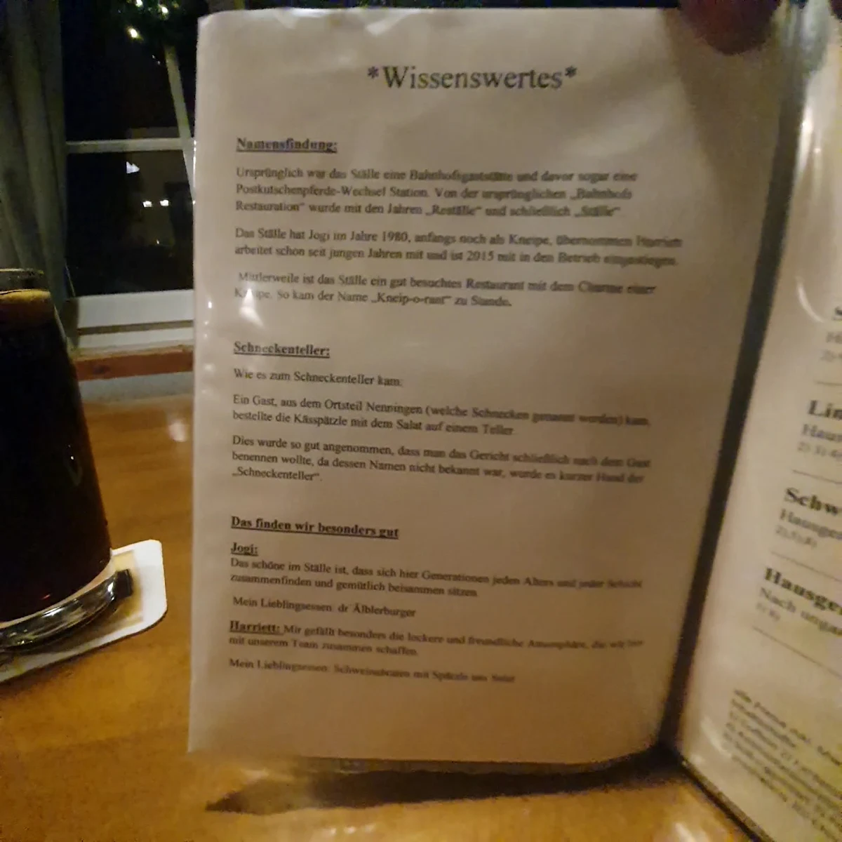 Speisekarte photo 7