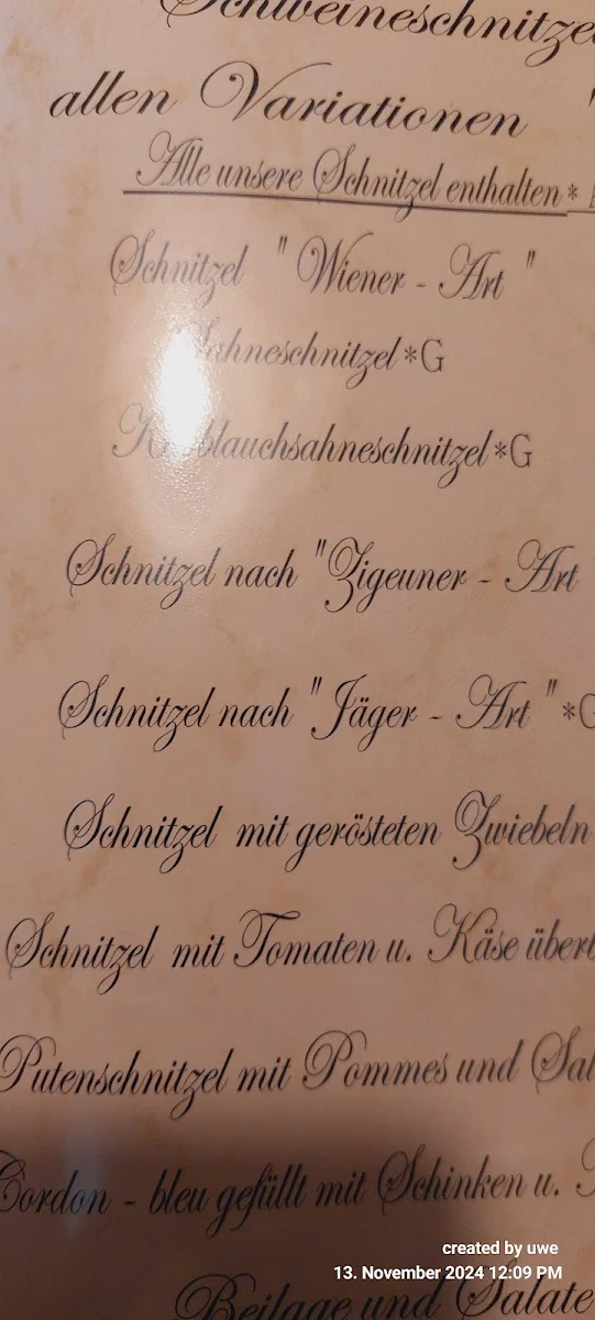 Speisekarte photo 9