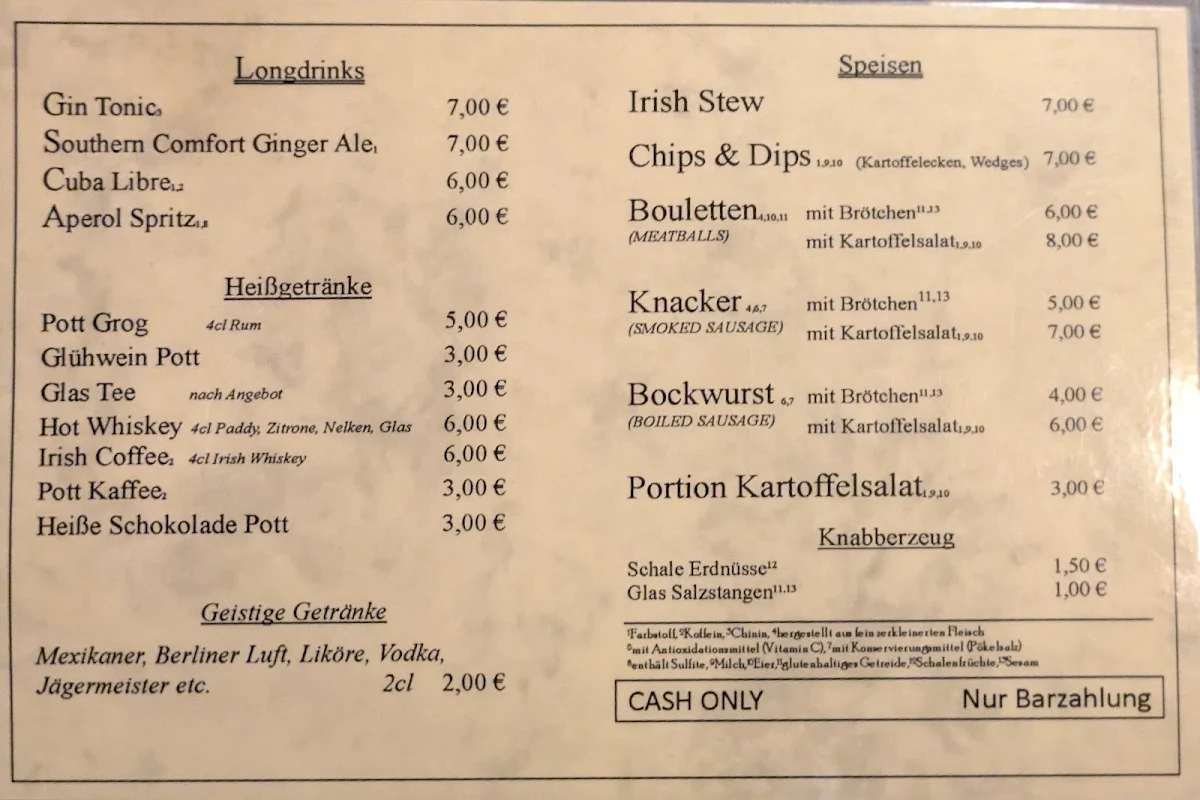 Speisekarte photo 2