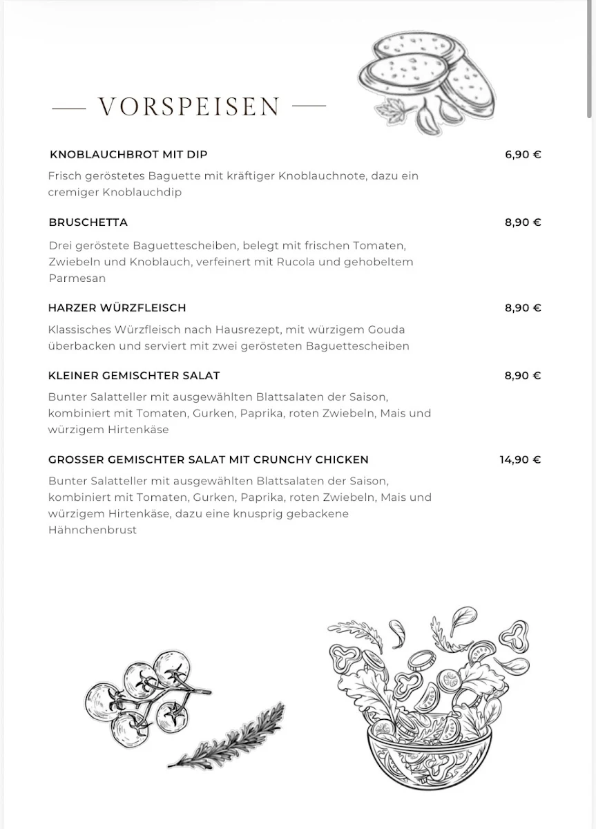 Speisekarte photo 2