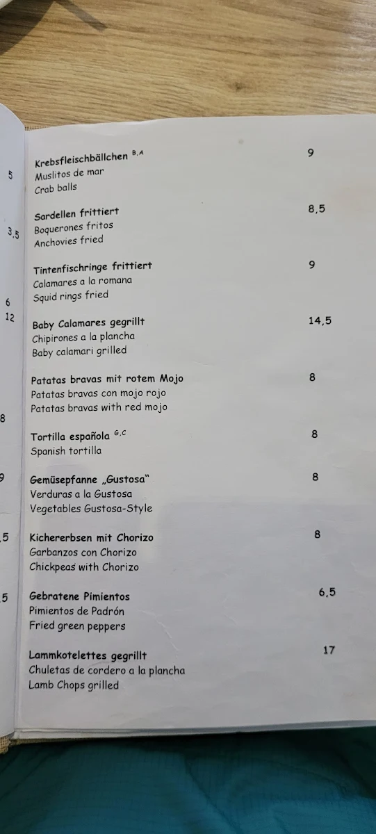 Speisekarte photo 6