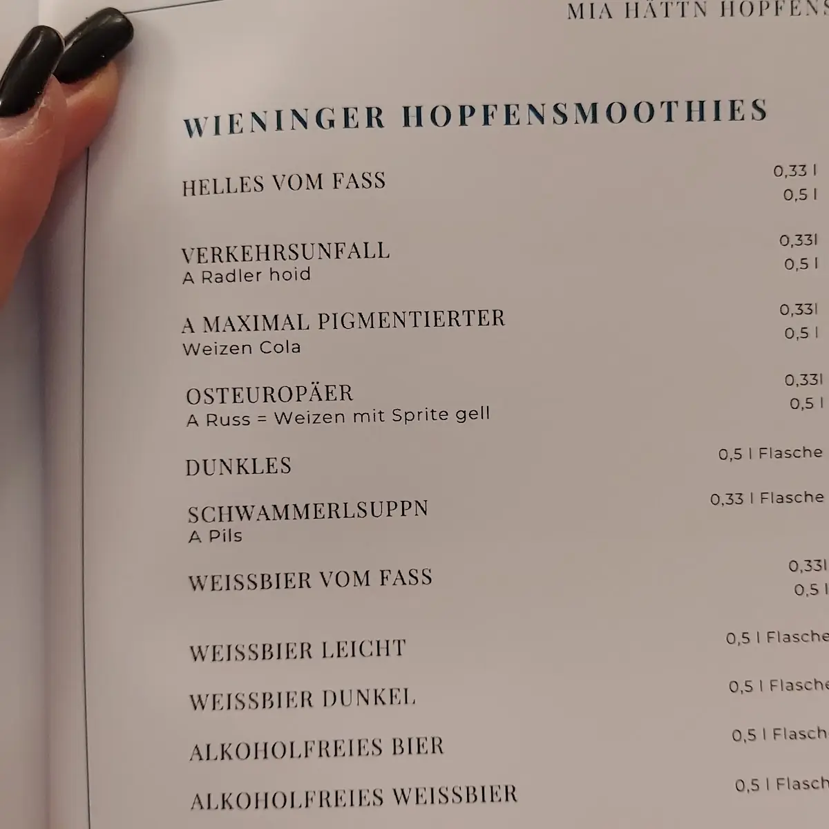 Speisekarte photo 2