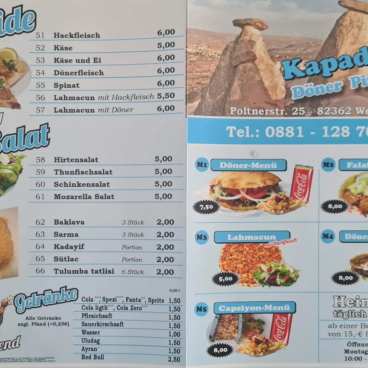 Speisekarte photo 1