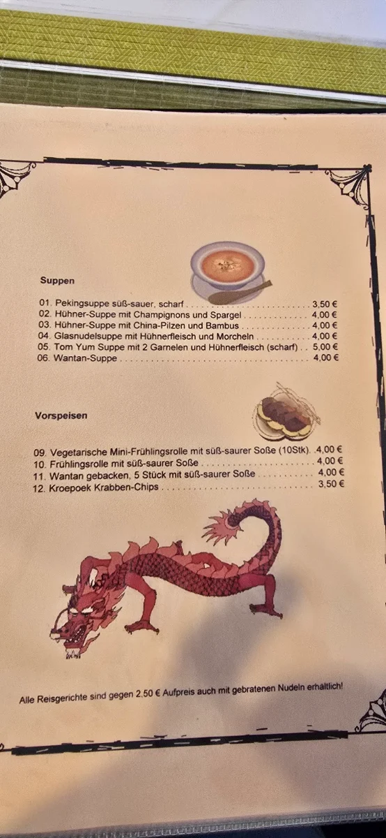 Speisekarte photo 4