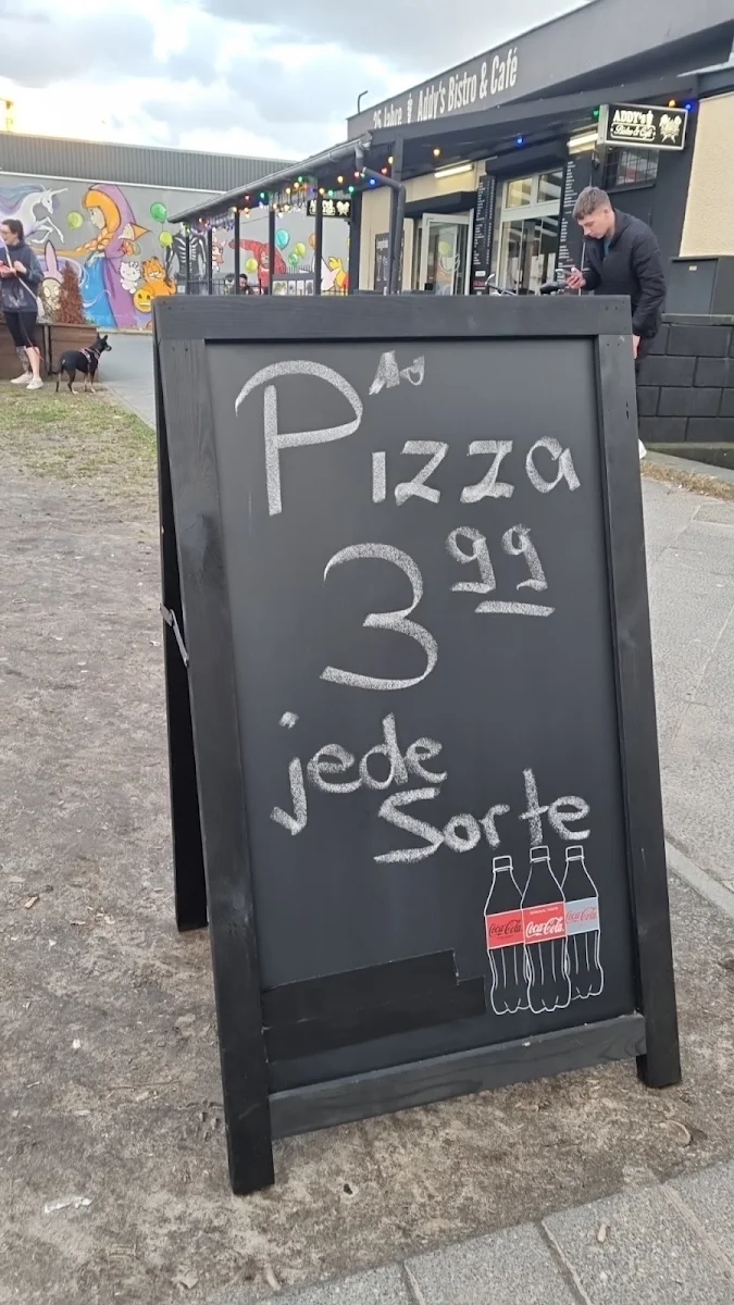 Speisekarte, Addy's Bistro & Cafe