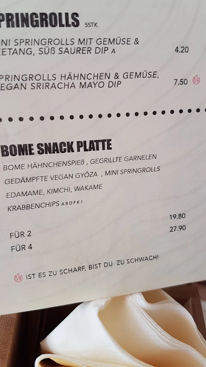 Speisekarte photo 2