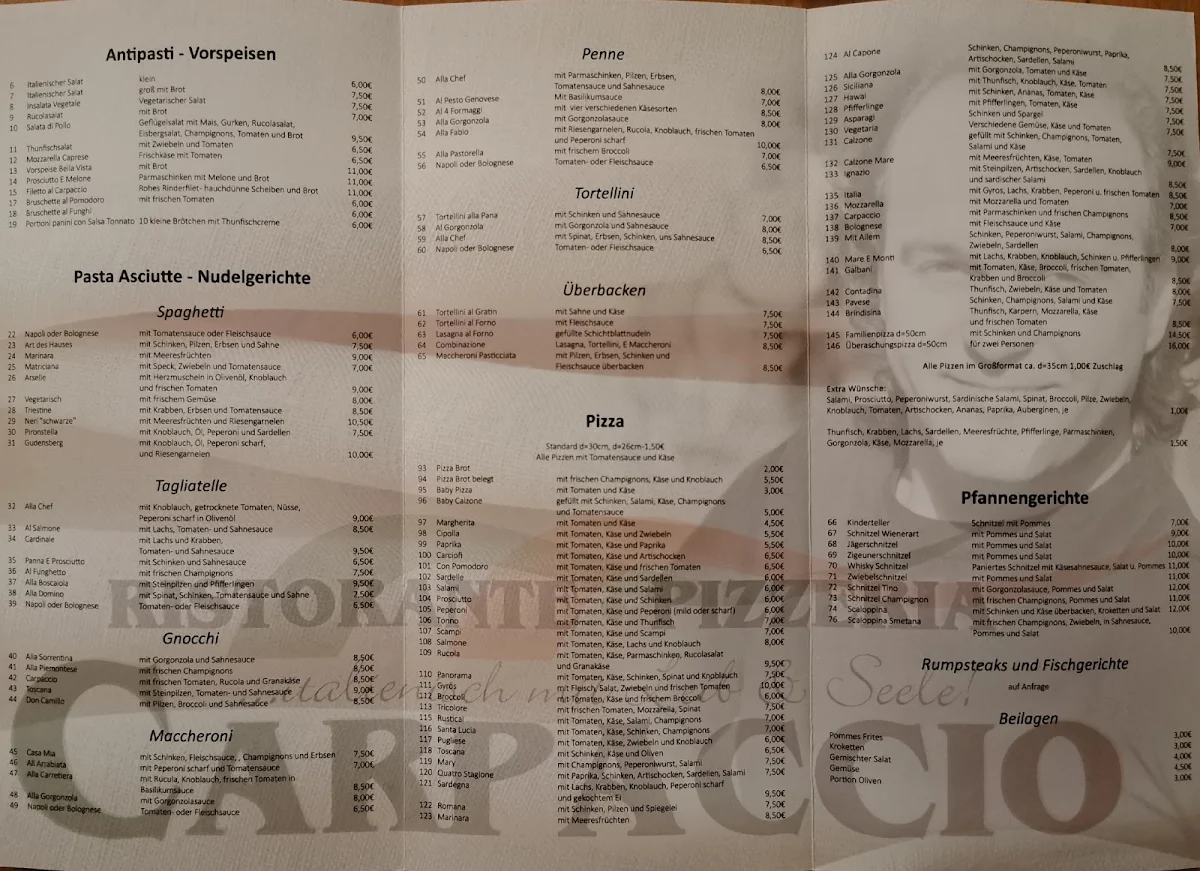 Speisekarte photo 5