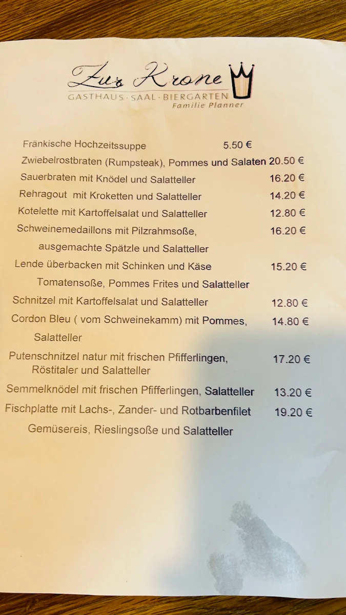 Speisekarte photo 4