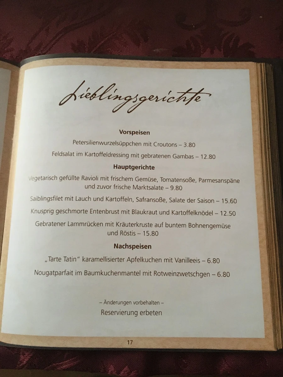 Speisekarte photo 9