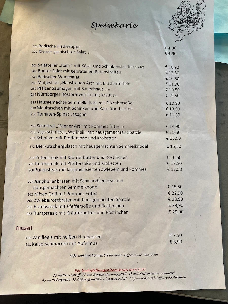Speisekarte photo 1