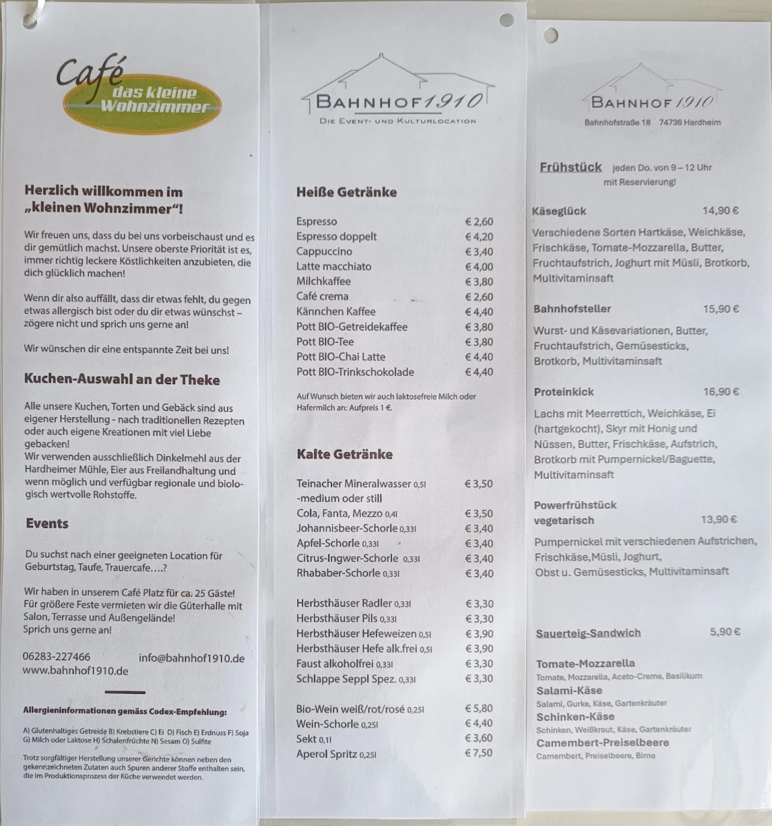 Speisekarte photo 1