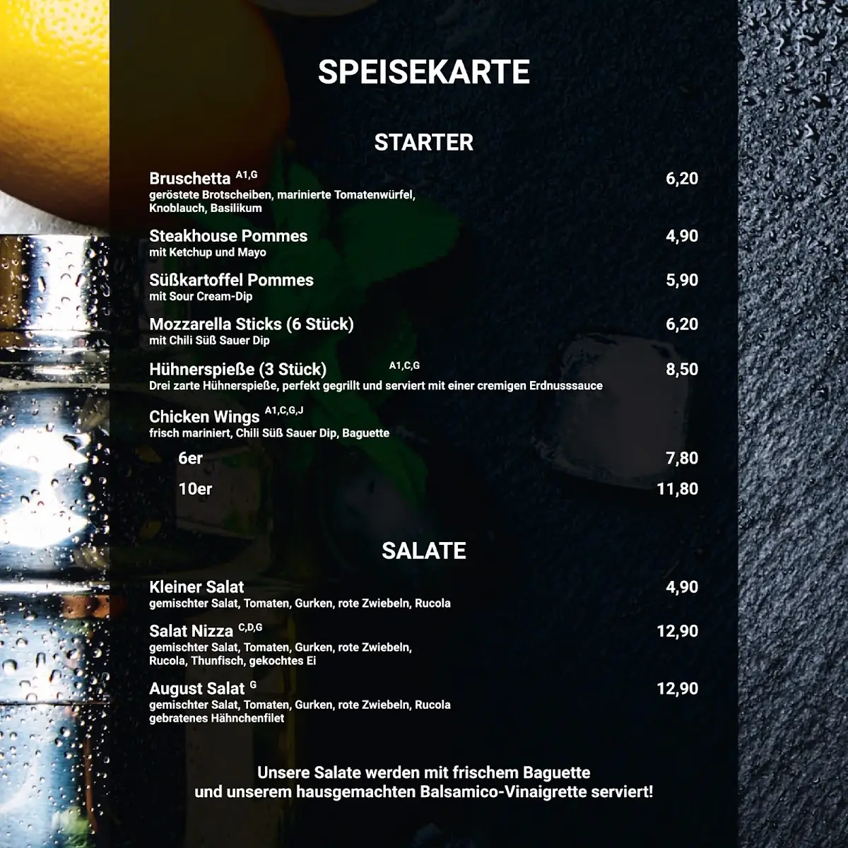 Speisekarte photo 5