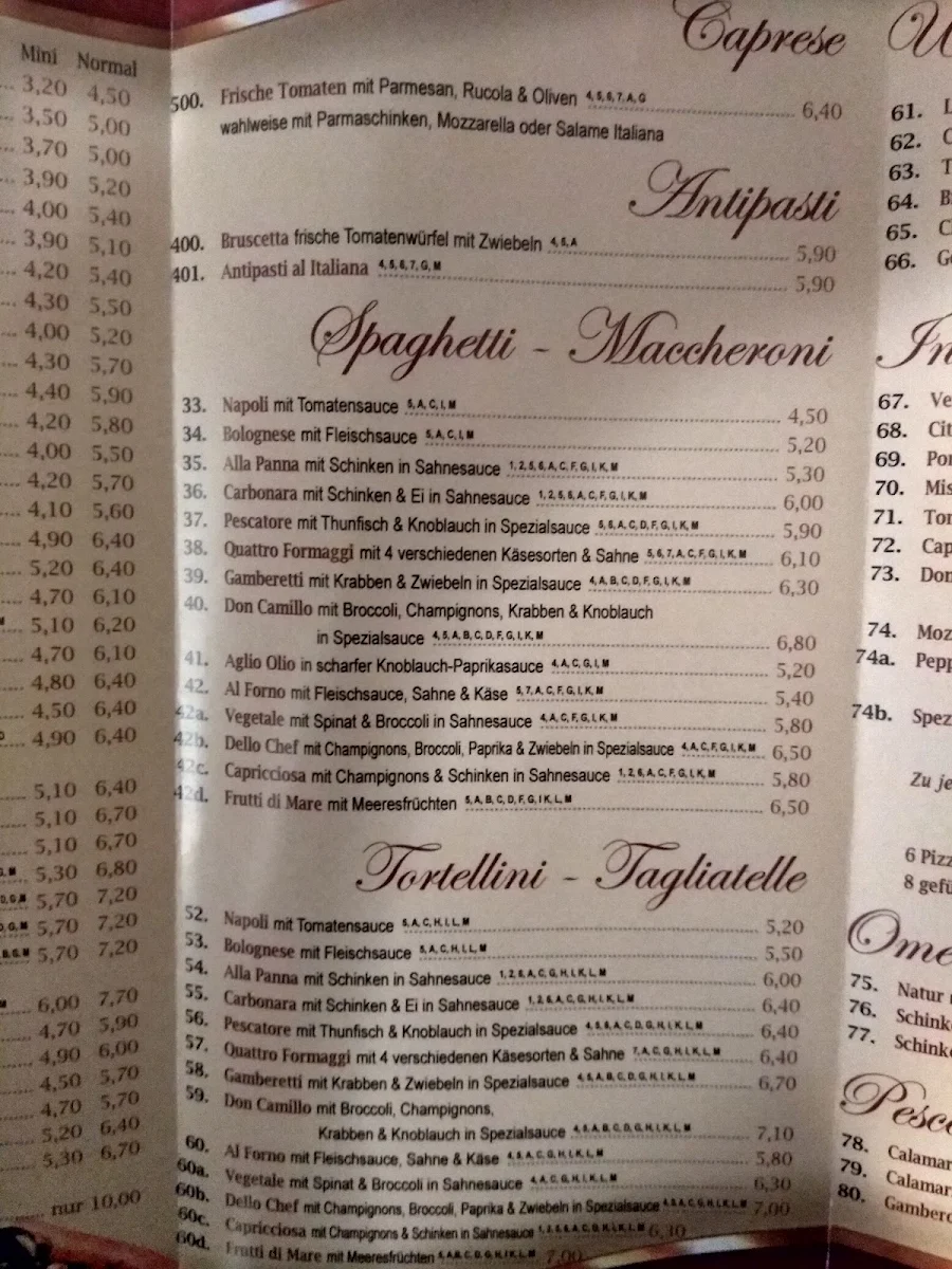 Speisekarte photo 9